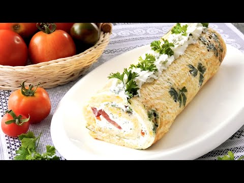 Видео: Очень вкусный Кабачковый рулет Быстро и легко👌