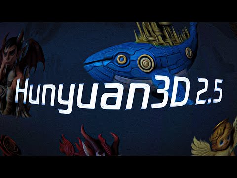 Видео: Обзор Hunyuan 3D 2.5