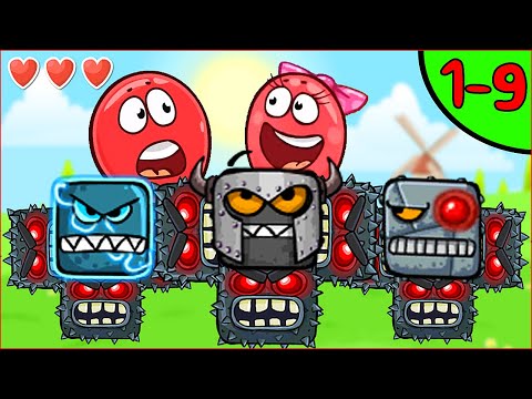 Видео: Мультик Red Ball 4 "Все части". Сборник Анимаций - Красный Шар ОЗВУЧКА несносный шарик от Спуди !