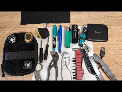 Видео: EDC органайзер ДЯГ Slim edc Pouch, мой рем-набор