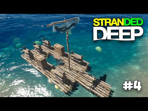 Видео: ОБНОВА ПЛОТА И НОВЫЙ ОСТРОВ - ВЫЖИВАНИЕ - Stranded Deep #4