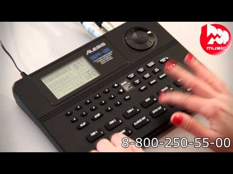 Видео: DRUM-машина ALESIS SR16