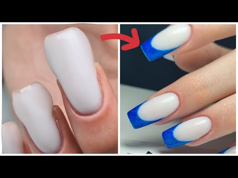 Видео: техника РОВНЫХ ногтей