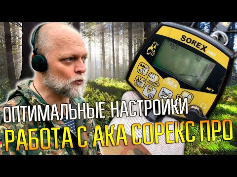 Видео: ОСНОВНОЙ ФУНКЦИОНАЛ И РАБОТА С МЕТАЛЛОИСКАТЕЛЕМ АКА СОРЕКС ПРО ☾☼ Оптимальные настройки Сергея Acgo