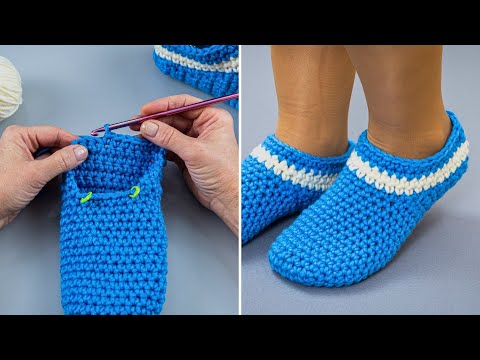 Видео: Как легко связать следки крючком!