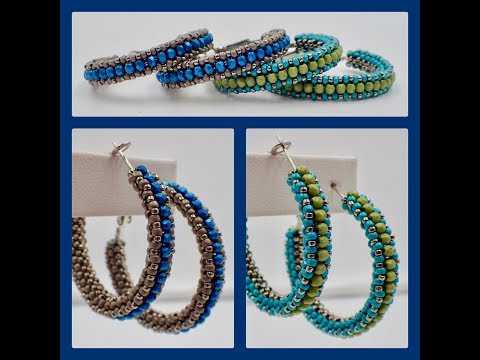 Видео: Серьги Hoopla