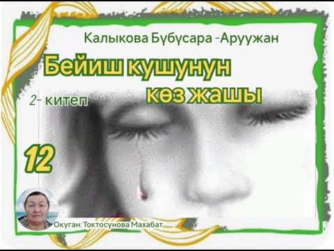 Видео: Калыкова Бүбүсара- Аруужан Бейиш кушунун көз жашы 2 - китеп 12- бөлүм