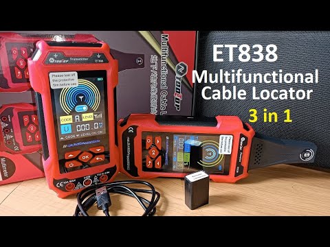 Видео: Локатор TOOLTOP ET838. Ищет в стенах и под землёй. Кабеля, трубы, обрывы, замыкания. Мечта электрика