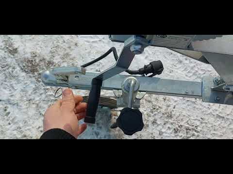 Видео: Лодочный прицеп Тактика-400. Обзор и снова непонятки.