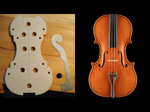 Видео: Создание скрипки с Дмитрием Таракановым // Creating a violin from start to sound