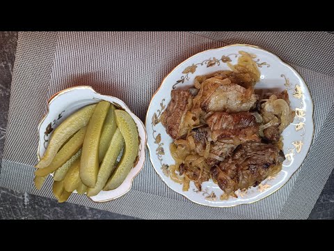 Видео: ЖАРЕННЫЕ СВИНЫЕ РЕБРА "СВЕЖИНА" #794