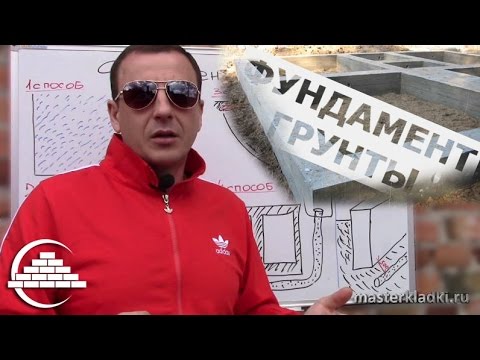 Видео: Фундамент. Грунты - [masterkladki]