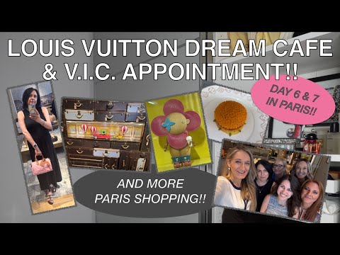 Видео: ЧАСТНАЯ ВСТРЕЧА С LOUIS VUITTON В ПАРИЖЕ | ОБЕД В LV DREAM CAFÉ И ДРУГИЕ РОСКОШНЫЕ ШОППИНГИ