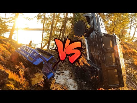 Видео: Соревнование на Самодельных колесах!  Traxxas trx 4 mercedes benz g500