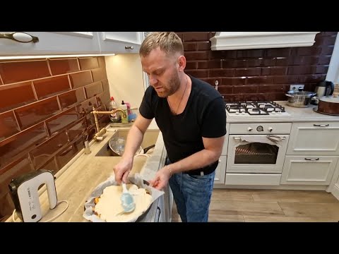 Видео: ПИРОГ ЗА 5 МИНУТ С ПЕРСИКАМИ