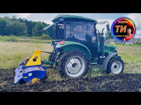 Видео: Там де не виручить ніщо💪ДТЗ 5504НК та фреза ДТЗ ФН 1.8 робимо площу під посів люцерни🔥