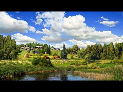 Видео: Летние пейзажи художника Валерия Ниминущего