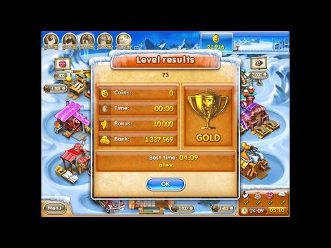 Видео: Farm Frenzy 3 only GOLD (level 73) playthrough Веселая ферма 3 (уровень 73) Золото