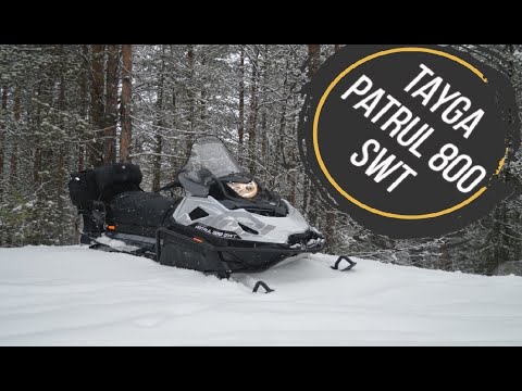 Видео: Обзор ТОП утилитарного снегохода от РМ - TAYGA PATRUL 800 SWT!