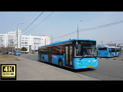 Видео: 267 маршрут автобуса. 13.04.2021 год. Москва.