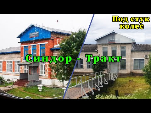 Видео: Под стук колес. Синдор - Весляна - Тракт. Республика Коми. Северная железная дорога