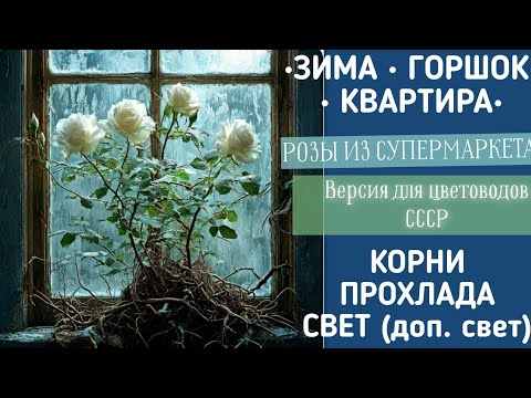 Видео: РОЗА ИЗ ПЯТЕРОЧКИ МОЖЕТ ЦВЕСТИ ВСЮ ЗИМУ В КВАРТИРЕ!  #роза #домашняяроза #garden #plants #розы