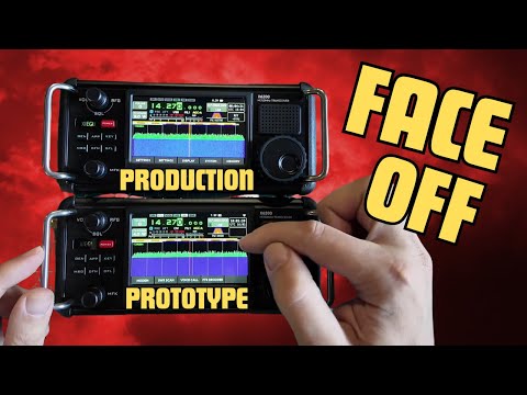 Видео: Прототип против серийной модели — Xiegu X6200