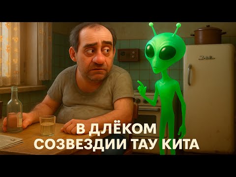 Видео: В далёком созвездии Тау Кита. (In the distant constellation Tau Ceti.) мультфильм по песне Высоцкого