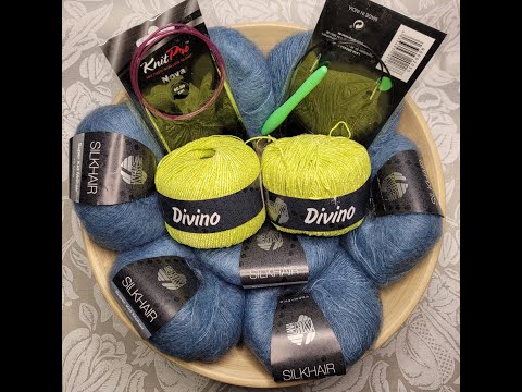 Видео: Вязание.Ещё два процесса спицами.Покупки.(2 серия)))