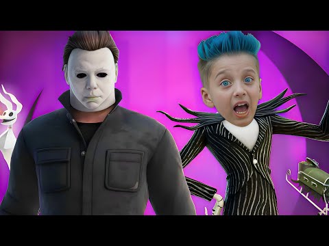 Видео: Давид Купил Скин Майкла Майерса в Fortnite Halloween Skins