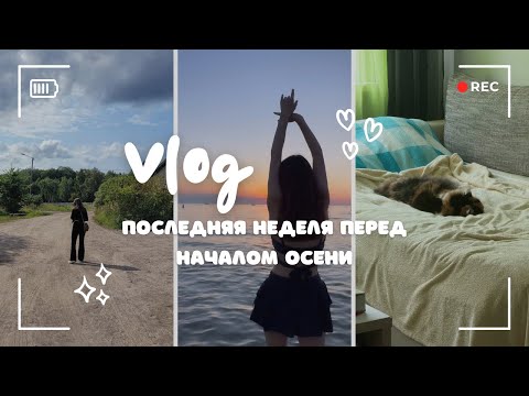 Видео: Неделя до конца лета *набираюсь сил* даю себе отдохнуть