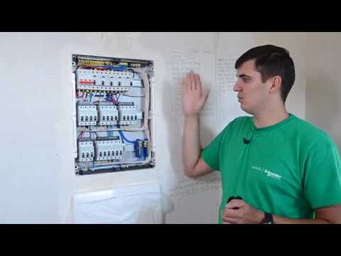 Видео: Щит для второго этажа коттеджа. Правильный электрик. Электромонтаж в Омске т.49-65-22