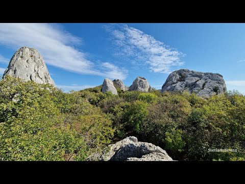 Видео: Крым⛰️🍁Ущелье Ласпи☀️Храм Солнца//Вершина Ильяс-Кая