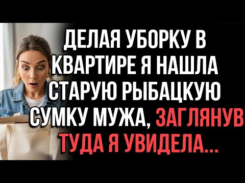 Видео: Делая уборку в квартире я нашла старую рыбацкую сумку мужа, заглянув туда я увидела...