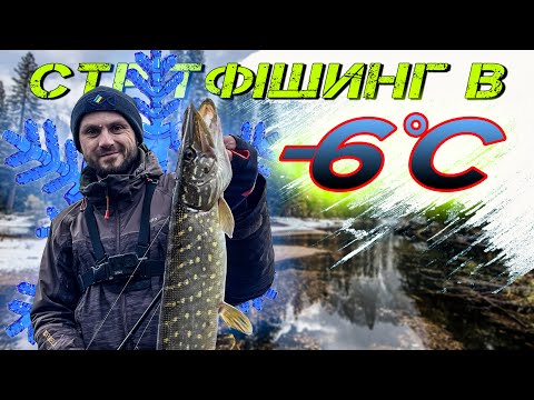 Видео: ✅ СТРІТФІШИНГ в -6° в ЗАБРОДАХ! Столичні ЩУКИ і СУДАКИ ✅