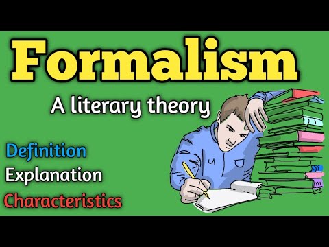 Видео: Формализм || Что такое формализм? || Теория формализма || Литературные теории || #формализм #лите...