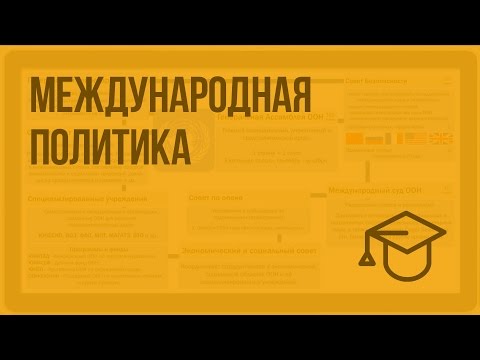 Видео: Международная политика. Видеоурок по обществознанию 10 класс