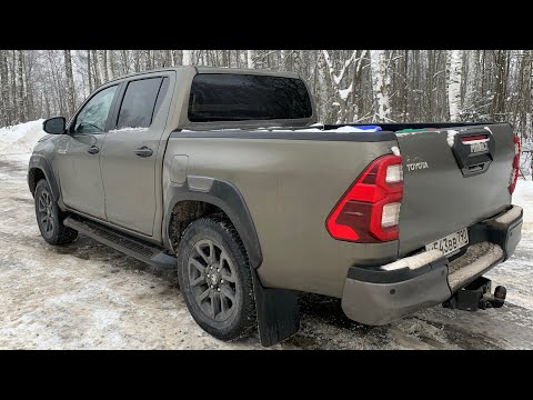 Видео: Взял дрифт Hilux от Toyota - зажигай с нагрузкой больше полутонны