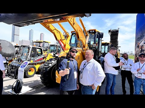 Видео: Liugong 777A-S MAX, обновленный экскаватор погрузчик! Выставка СТТ-EXPO 2025