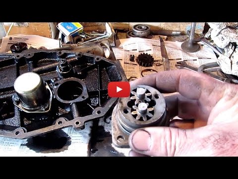 Видео: Масляный насос МБ реставрация