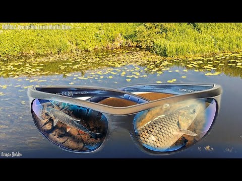 Видео: Как я вижу рыбу в мутной воде? Рыбалка в приглядку | Очки RAPALA Precision Luzia Matte Blue