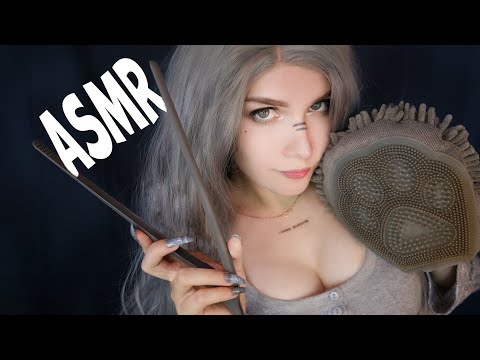 Видео: АСМР 🌚 СЕРЫЕ ТРИГГЕРЫ ДЛЯ 99,9% МУРАШЕК и СНА 🐺🦈 ASMR Gray Triggers for sleep and tingles