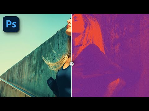 Видео: DUOTONE EFFECT В ФОТОШОП