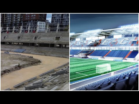 Видео: [Варна] Стадион Варна | заравняване на терена - 10.10.2025