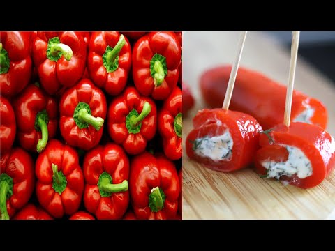 Видео: ПОЛЕЗНАЯ И ВКУСНАЯ ЗАКУСКА ДЛЯ ЛЮБОГО ПРАЗДНИКА|РУЛЕТИКИ ИЗ ПЕЧЕНОГО ПЕРЦА