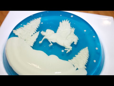 Видео: Торт с желе на Новый Год 2024. Новогодний желейный торт без выпечки