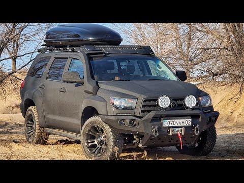 Видео: Toyota sequoia сухопутная яхта.