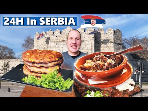 Видео: 24 ЧАСА СЕРБСКОЙ ЕДА - БЕЗУМНЫЙ гастрономический тур по Нишу с грилем и мясом 🔥🇷🇸
