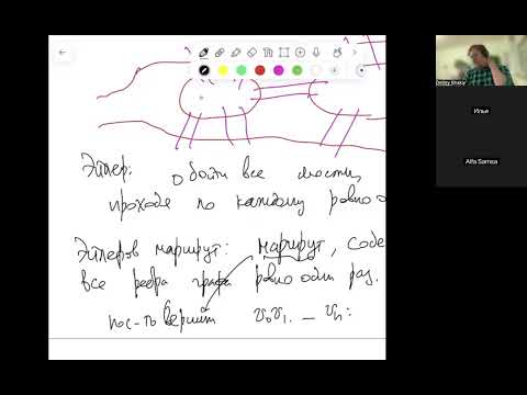 Видео: Факультатив АЛКТГ/ДА 25.09.2025, Эйлеровы графы и приложения