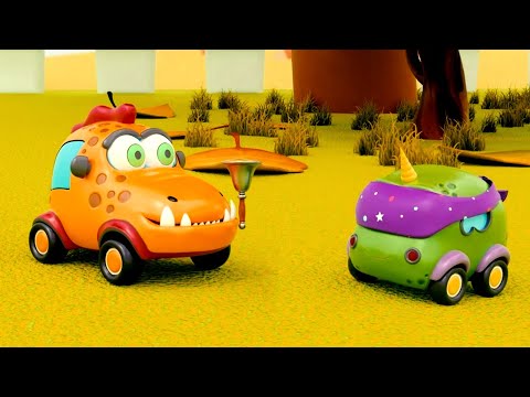 Видео: 🚗 Машинки Мокас – 🤫 Играем в прятки с машинками 🙈 – Сборник | Добрый мультик для малышей про машинки